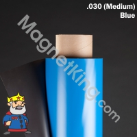 blue magnetic sheeting