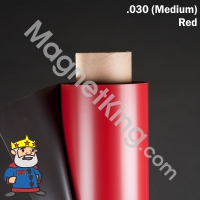 red magnetic sheeting