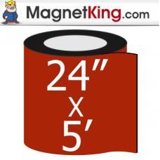 24" x 60" Sheet White Reflective Magnet