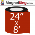 24" x 96" Sheet White Reflective Magnet