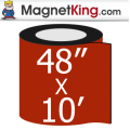 48" x 10' Roll Medium Matte White Magnet