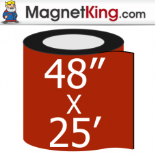 48" x 25' Roll Medium Matte White Magnet