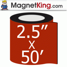 2.5 in. x 50' Roll Medium Peel n Stick Adhesive Magnet